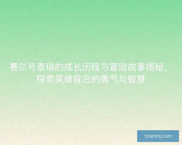 赛尔号泰瑞的成长历程与冒险故事揭秘，探索英雄背后的勇气与智慧